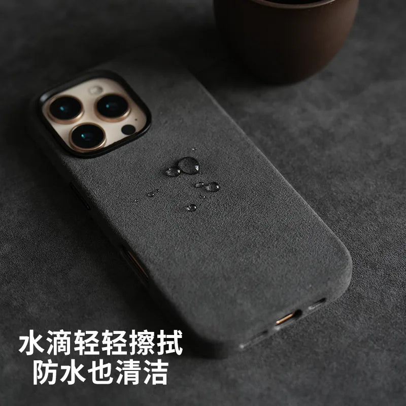 iPhone Alcantara Case